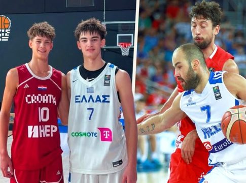 Οι νεαροί Σπανούλης και Ούκιτς αναβίωσαν τις «μάχες» των πατεράδων τους (pic)