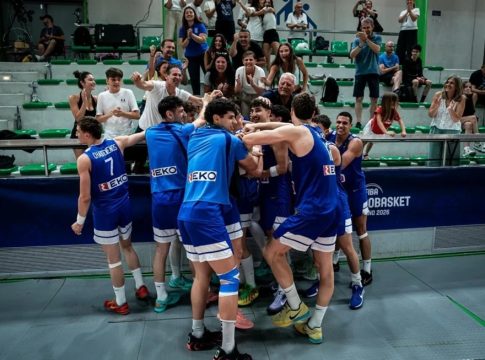 Κόντρα στην Ισπανία η Εθνική Εφήβων για μια θέση στην τετράδα του Ευρωμπάσκετ U18