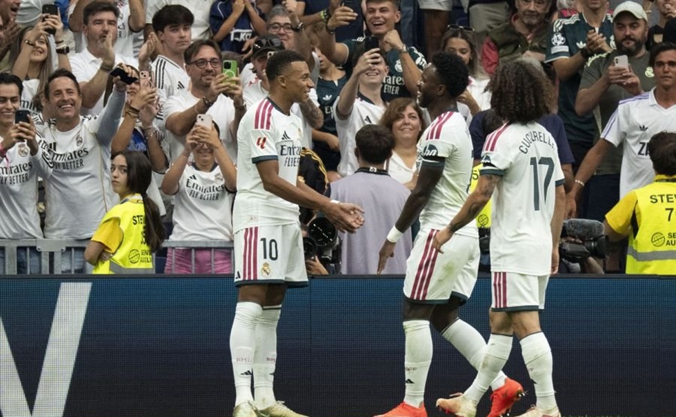 Ρεάλ Μαδρίτης – Μάλαγα 4-0: «Καθάρισε» εύκολα από το πρώτο μέρος