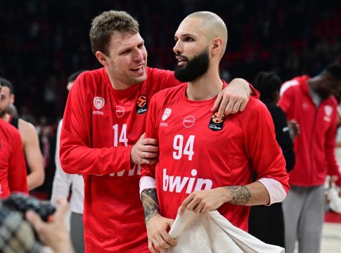 Αποθέωσε Βεζένκοφ και Φουρνιέ η Euroleague: «Μία σεζόν, δύο MVPs» (vid)