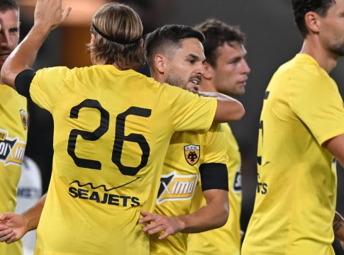ΑΕΚ – Athens Kallithea 4-0: Ορεξάτη η Ένωση πριν τα επίσημα με σούπερ Βιτάλις και Γκατσίνοβιτς