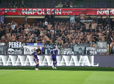 Άντερλεχτ – ΠΑΟΚ: Το 1-0 των Βέλγων και ο πανηγυρισμός του Μπιανκόν μπροστά στους οπαδούς του δικεφάλου! (vid)