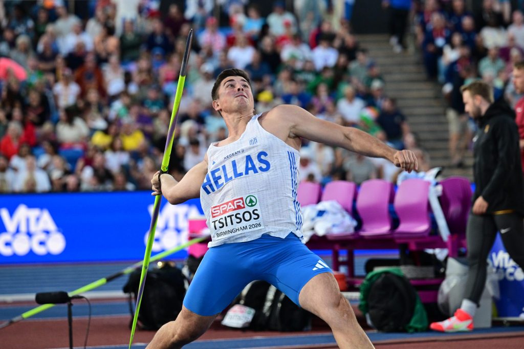 Μπέρμιγχαμ 2026: Έμεινε στη 12η θέση στον πρώτο ευρωπαϊκό τελικό της καριέρας του ο Τσίτσος (vid)
