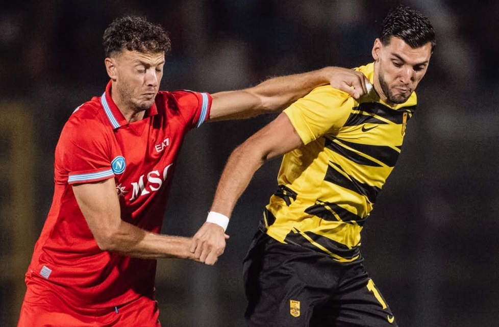 Νάπολι – Άρης 6-2: Διαφορά κλάσης οι Ιταλοί, κρατάει το πρώτο ημίχρονο και τον «διπλό» Ράτσιτς