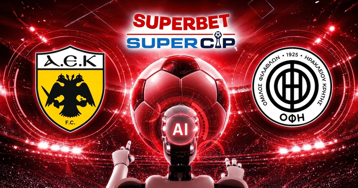 ΑΕΚ – ΟΦΗ: Αυτός θα πάρει το Super Cup, σύμφωνα με το AI