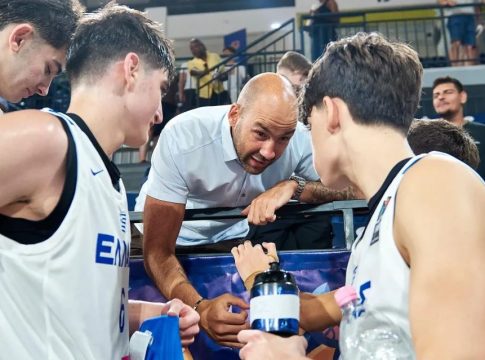 Οι οδηγίες του Σπανούλη στην Εθνική Παίδων: «Λόγια από έναν θρύλο» (pics)