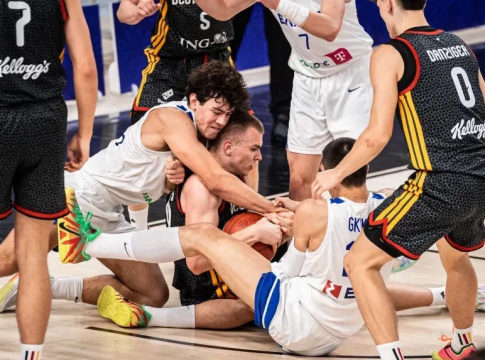 Ελλάδα – Γερμανία 69-99: «Βαριά» ήττα για την Εθνική Εφήβων και αποκλεισμός από το Παγκόσμιο