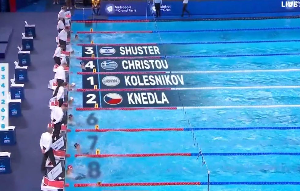 Στον τελικό των 50μ. ύπτιο ο Χρήστου (vid)