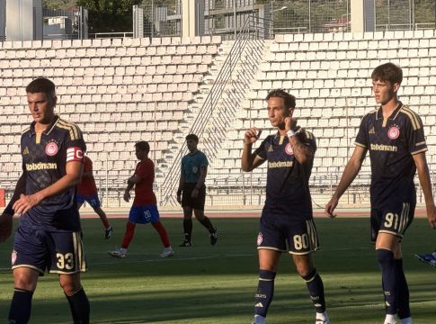Πανιώνιος – Ολυμπιακός Β’ 3-0: Φιλική νίκη για τους Κυανέρυθρους