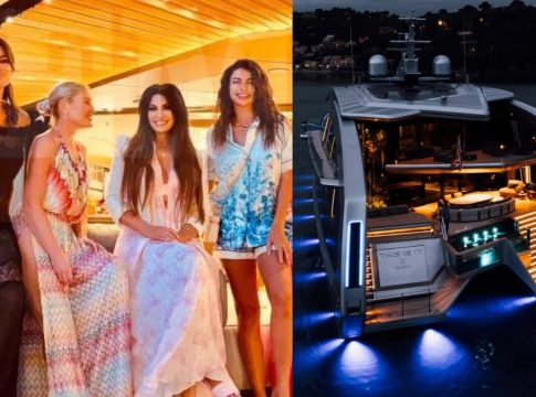 Οι διακοπές της Κίμπερλι Γκιλφόιλ: Βόλτες στο Ιόνιο με την Lamborghini των θαλασσών και οι selfies με τις φίλες της