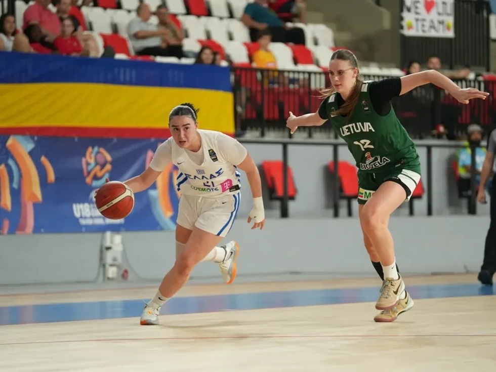 Ελλάδα – Λιθουανία 66-74 παρ. (62-62 κ.δ): Ηττήθηκε και έσβησε το όνειρο της ανόδου για την Εθνική Νεανίδων