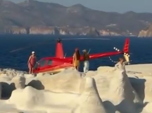 Σαρακήνικο: «Πρέπει εκείνη την ώρα να είχε 1.000 άτομα» – Νέες μαρτυρίες για την προσγείωση του ελικοπτέρου
