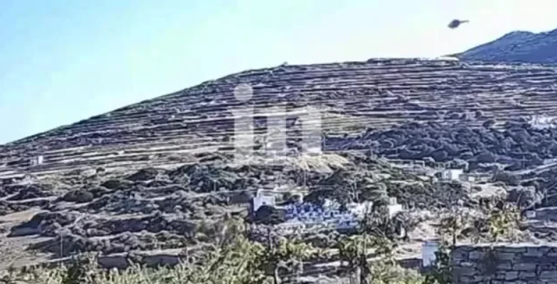 Νέο βίντεο της πτώσης του Bell 206 στη Σίφνο – Τα δύο στοιχεία που εξετάζονται από τις Αρχές