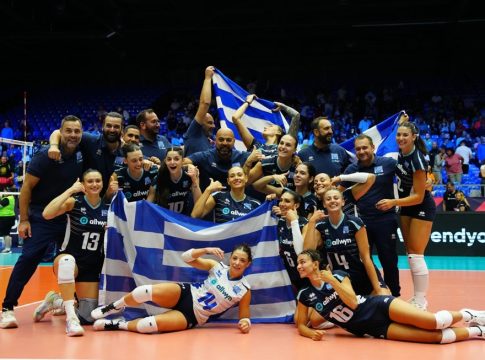 Ελλάδα – Αυστρία 3-1 σετ: Στους «16» του Eurovolley η Εθνική Γυναικών με ανατροπή