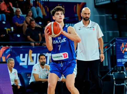 Σλοβενία – Ελλάδα 78-83: Σπανούλης και Μοναμά έστειλαν την Ελλάδα στα προημιτελικά του Ευρωμπάσκετ U16