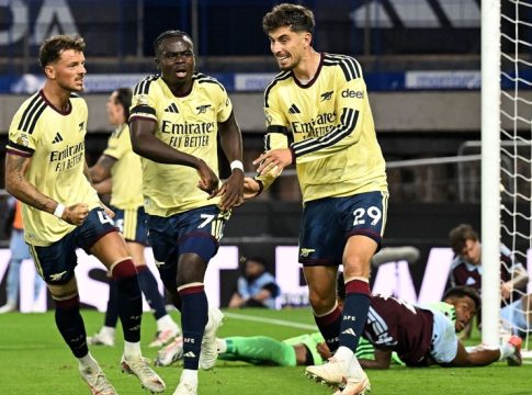 Άστον Βίλα – Άρσεναλ 0-1: Ο Σάκα έδωσε τη λύση και το «διπλό»