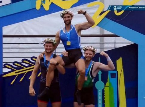 Χρυσός ο Στέφανος Ντούσκος στα Shanghai Sprints (vid, pics)