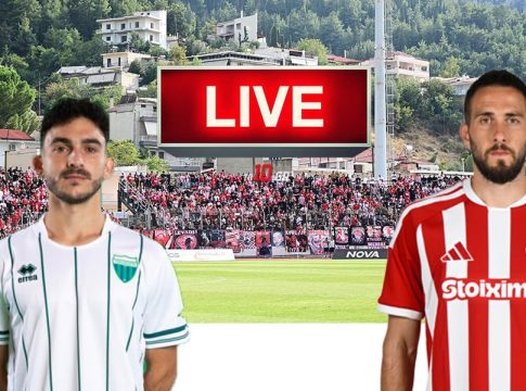 LIVE: Λεβαδειακός – Ολυμπιακός