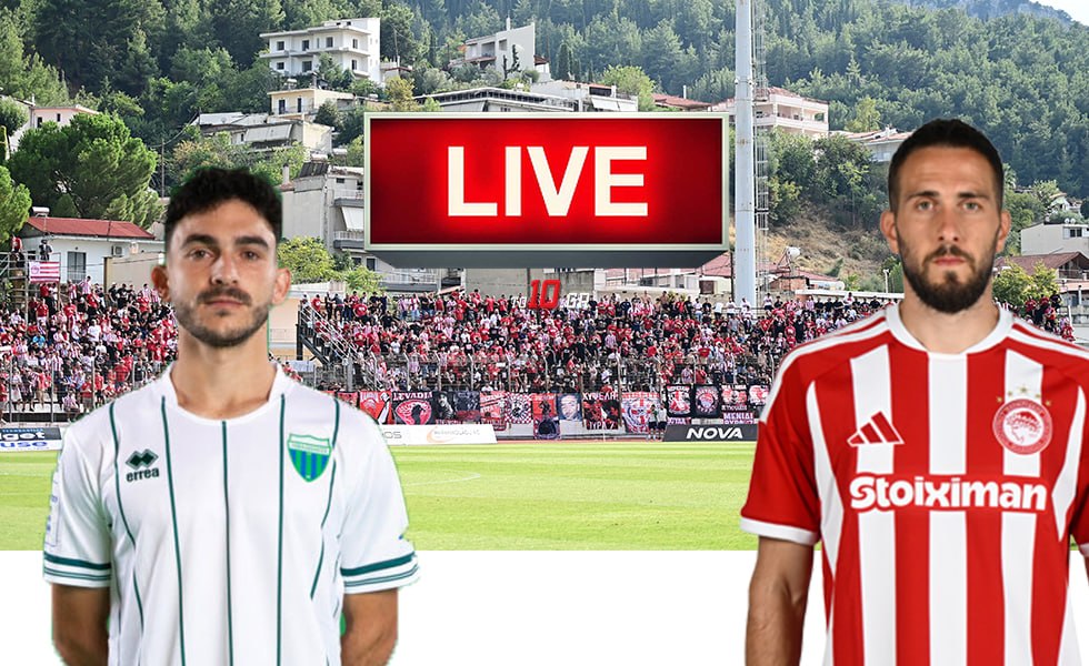 LIVE: Λεβαδειακός – Ολυμπιακός