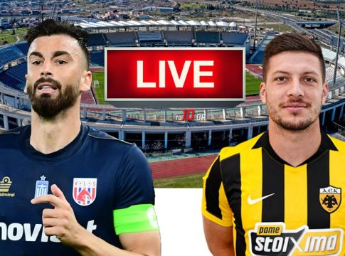 LIVE: Βόλος – ΑΕΚ