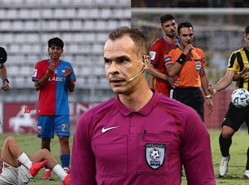 Τζήλος στο Πανθεσσαλικό με Ολυμπιακό VS Τζήλος στο Πανθεσσαλικό με ΑΕΚ