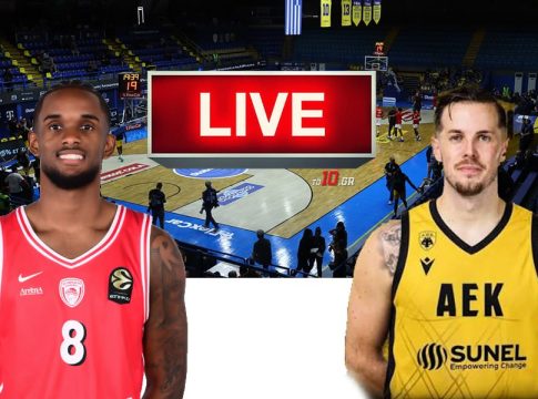 LIVE: Ολυμπιακός – ΑΕΚ