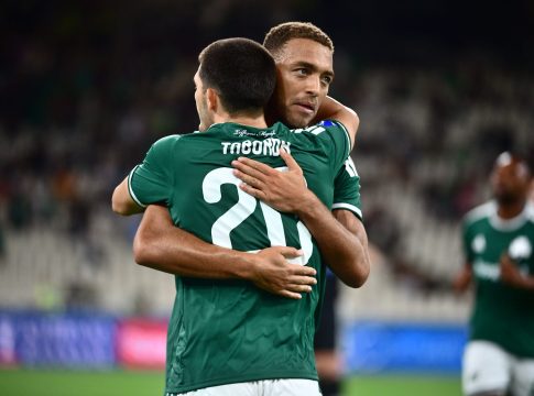 Σέντρα του Λιβάι, κεφαλιά του Ταμπόρδα και 1-0 ο Παναθηναϊκός τη Νίκη Βόλου (vid)