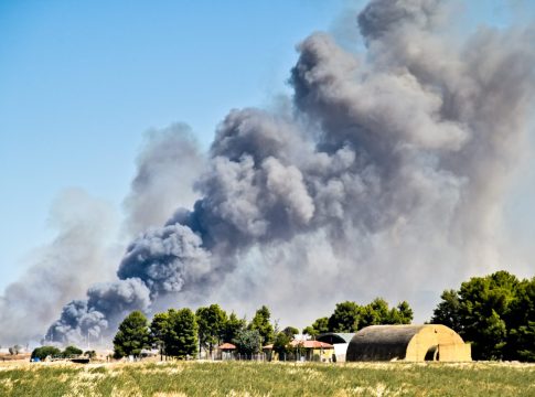 Έπεσε Phantom κατά τη διάρκεια επίδειξης στην Τανάγρα – Νεκρός ο ένας χειριστής, αγνοείται ο δεύτερος