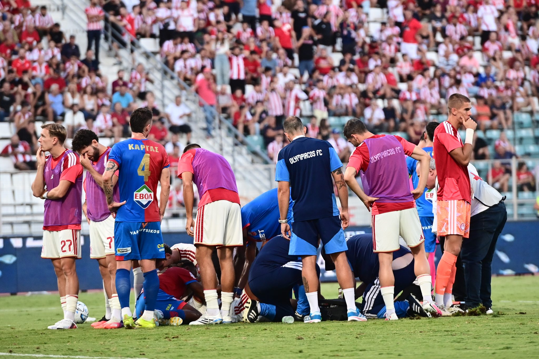 Βόλος – Ολυμπιακός: Σοκ με Ελ Κααμπί! (vid+pics)