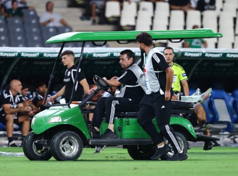 Απέφυγε τα χειρότερα ο Γιαννούλης – Βάρυ διάστρεμμα η αρχική διάγνωση