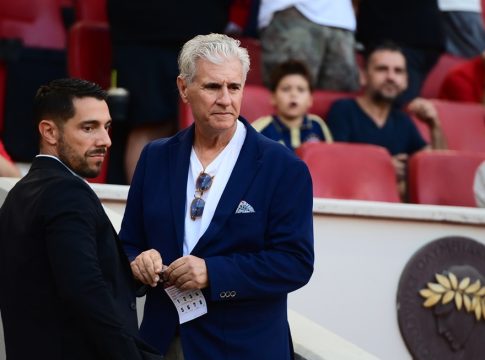 Στο «Γ. Καραϊσκάκης» για το Ολυμπιακός-ΟΦΗ οι Κορδόν και Μονκαντά (pics)