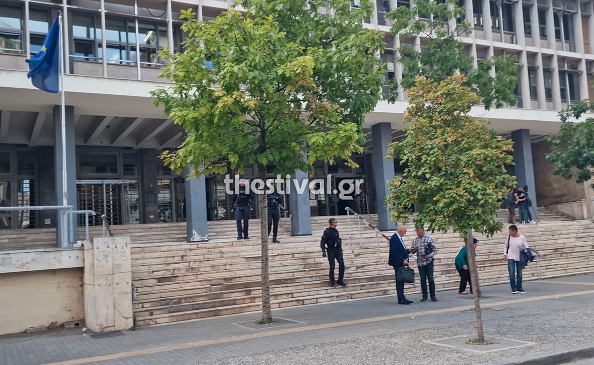 Θεσσαλονίκη: Φάρσα το τηλεφώνημα για βόμβα στο Δικαστικό Μέγαρο (vid)