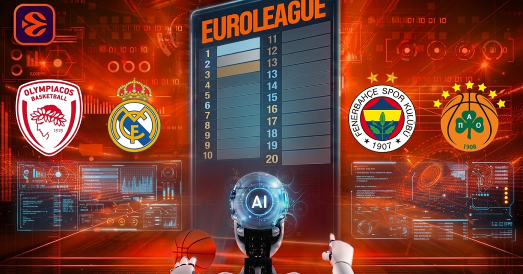 Euroleague 2026/27: Το AI «έβγαλε» πρωταθλητή – Η 8άδα, το Final Four και η έκπληξη