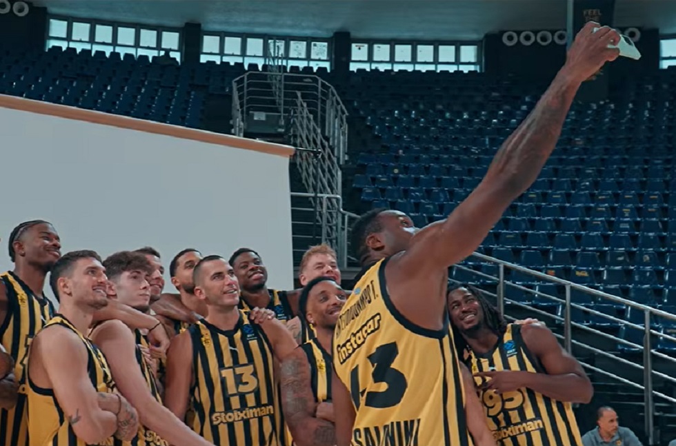 Άρης: Η παρακάμερα από το ανανεωμένο «Nick Galis Hall» και η ομαδική selfie του Θανάση Αντετοκούνμπο