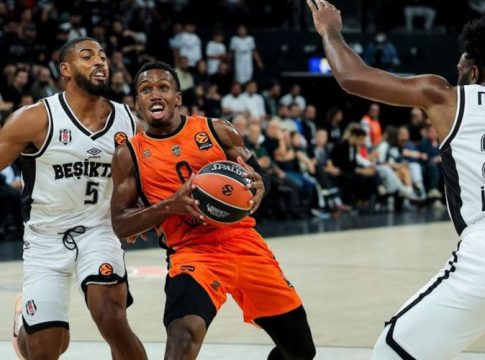 Μπεσίκτας – Βαλένθια 94-96: «Διπλό» με σούπερ Σορτς