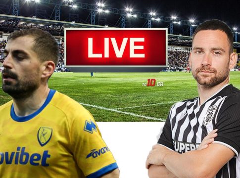 LIVE: Παναιτωλικός – ΠΑΟΚ