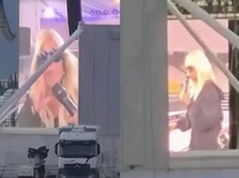 Η Άννα Βίσση μέσα στην βροχή: Βίντεο από τις πρόβες που έκανε στο ΟΑΚΑ, λίγο πριν από τη μεγάλη συναυλία της