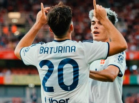 Τζένοα – Κόμο 1-4: Πάρτι στη Γένοβα για την παρέα του Δουβίκα