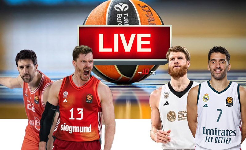 Live όλη η δράση της Euroleague