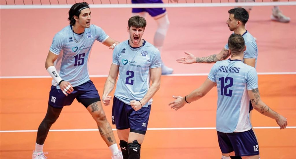 Ελλάδα – Σουηδία 3-1: Με δύο σερί νίκες σε ένα 24ωρο «χτυπάει» την πόρτα των νοκ άουτ (vids)