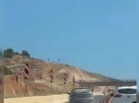 Κρήτη: Ταυτοποιήθηκε και συνελήφθη 17χρονος οδηγός που έσπασε τα κολωνάκια για να κάνει παράνομη προσπέραση