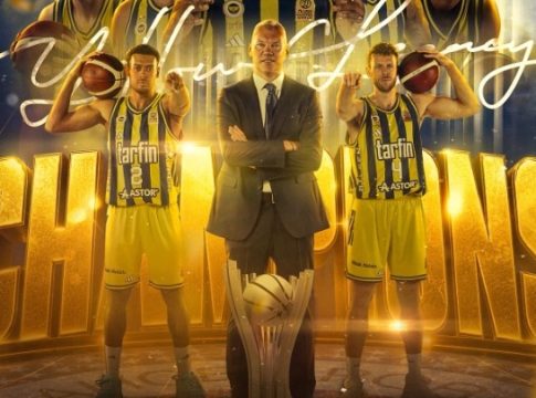 Φενερμπαχτσέ – Μπεσίκτας 72-59: Πρώτος τίτλος της σεζόν για την ομάδα του Γιασικεβίτσιους