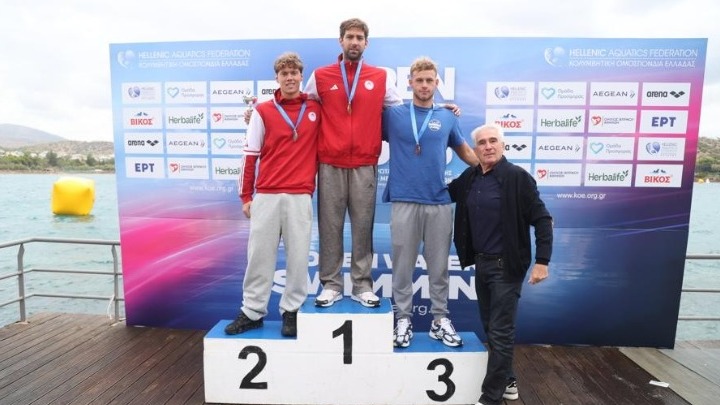 Πανελλήνιο Open Water: Πρωταθλητής ο Ολυμπιακός