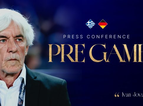 Live streaming η συνέντευξη Τύπου του Γιοβάνοβιτς εν όψει Γερμανίας