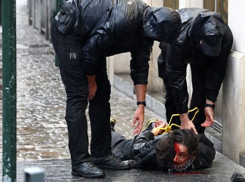 Καζάνι που βράζει και το Βέλγιο – Συγκρούσεις διαδηλωτών και αστυνομίας στις Βρυξέλλες