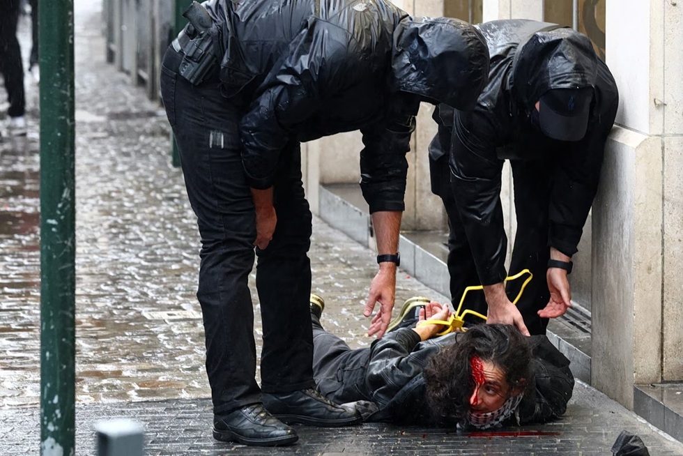 Καζάνι που βράζει και το Βέλγιο – Συγκρούσεις διαδηλωτών και αστυνομίας στις Βρυξέλλες