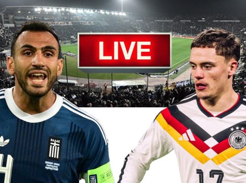 LIVE: Ελλάδα – Γερμανία