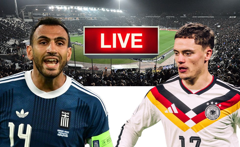 LIVE: Ελλάδα – Γερμανία