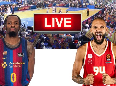 LIVE: Μπαρτσελόνα – Ολυμπιακός