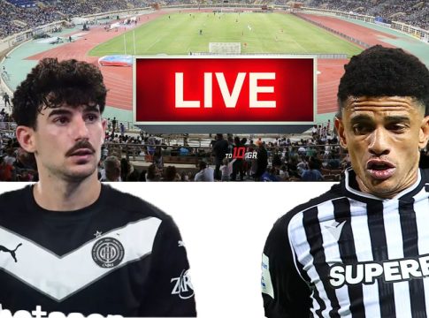 LIVE: ΟΦΗ – ΠΑΟΚ